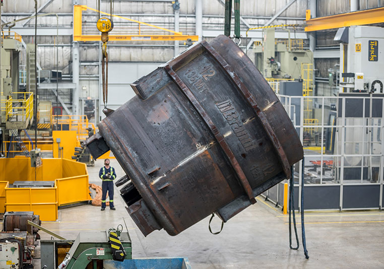 Metal Ladle Rotating Unit In Brandt | Steel Mill Ladles